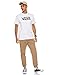 Vans Men's Classic Tee, White/Black, MD