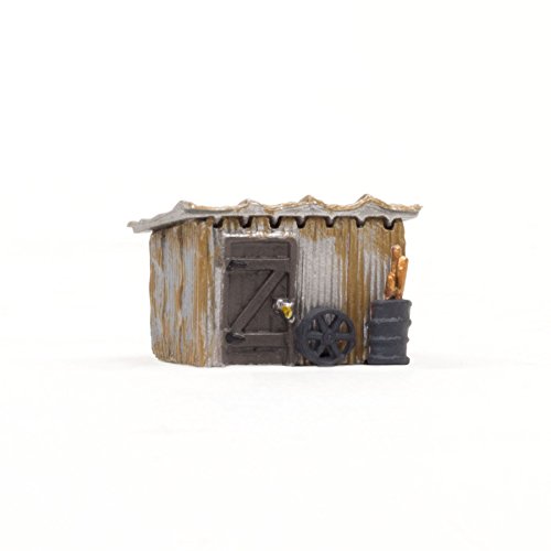 Woodland Scenics WOOBR4946 N Built-Up Tin Shack