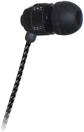 Far End Gear Short Buds - Short Cord Single Stereo-to-Mono Earbud - Black