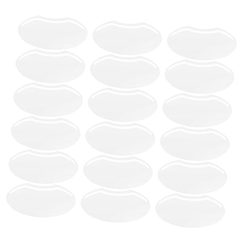 GALPADA 100pcs Transparent Eye Guard Haircut Facial Shield Disposable Shower Visor for Adults Pet Material Protects Eyes from Hair Irritation While Watching Tv Using Phone
