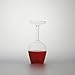 Upside Down Wine Glass Set of 2 ~ Dare to Be Different