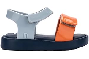 mini melissa Jump Sandals for Babies & Toddlers - Papete Jelly Sandal w/Velcro Fastener, Comfy Sandals for Toddler Girls