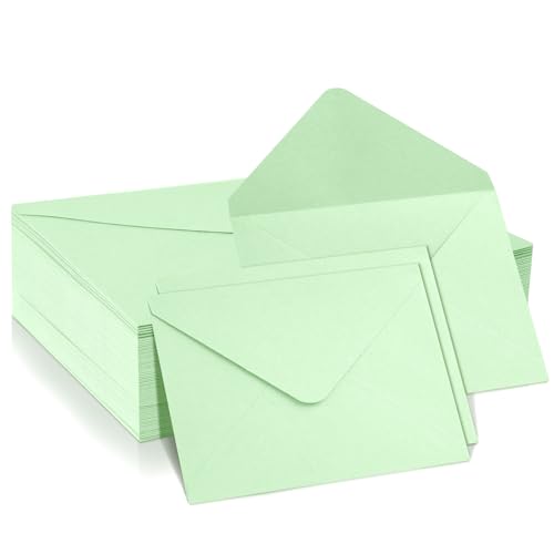 Romon Buste di Carta, 50 Pezzi Kraft Busta 120 g/m² biglietti di Auguri Invito Biglietti di Auguri per Partecipazioni Matrimonio, Inviti di Compleanno, Progettare, Stampare, Biglietti di Compleanno