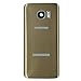 LUVSS [Extra Adhesive] Back Glass Replacement Samsung Galaxy S7 G930 (All Carriers) Rear Cover Glass Panel Case Housing Opening Tools Kit (Gold)