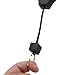 YBLNTEK 2 Plant Pulley Retractable Hanger Hanging Planters Flower Basket Hook Hanging Garden Baskets Pots and Birds Feeder Pull Down Plant Hanger with 2 Large Screw Hooks Ceiling Hooks