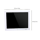 Andoer® 15 '' HD TFT-LCD 1024 * 768 Digital Photo Marco Reloj Despertador Reproductor de MP3 MP4 y Películas con Escritorio Remoto