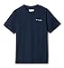 Columbia Kids & Baby Toddler Boys’ PFG Stamp Short Sleeve Shirt, Collegiate Navy Tribe Hooked Life, 4Tthumb 2