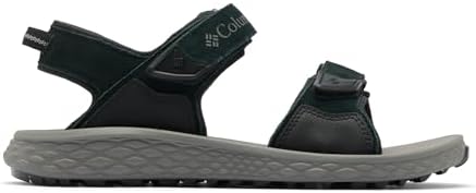 Konos Hiker - Sandalias deportivas y de exterior con 2 correas para hombre, Titanio negro II, 42 EU