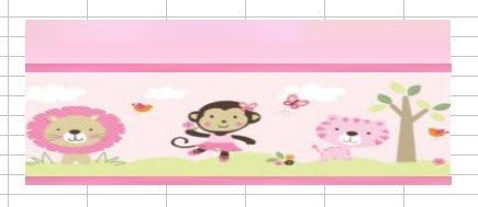 Baby Sweet Safari Crib Bedding Window Valance
