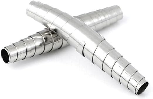 2 x Silver Pruner Replacement Volute Springs, Hand Pruners Replacement Kit, Garden Pruner Spring Accessories for Replacement Parts Secateurs and Pruning Scissors Hand Tools