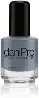 DaniPro Show your Strength Steel Anti-Fungal Nail Polish 0.5oz with Nail Clipper Free Gift