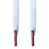 Laceez Kids No Tie Shoelaces - White (Medium: Kids Shoe 12 to 13.5) Flat Elastic Laces by the Size - Best No Tie Shoelace in Quality and Style - For Casual Athletic Lifestyle Shoes - All Kids Sneakers