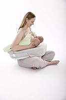 My Best Friend Twin Deluxe Nursing Pillow Slipcover Heather Only