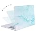 MOSISO Compatible with MacBook Pro 13 inch Case M2 2023, 2022, 2021-2016 A2338 M1 A2251 A2289 A2159 A1989 A1708 A1706, Plastic Cloud Marble Hard Shell&Keyboard Cover&Screen Protector, Hot Blue