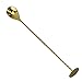 Prince of Scots Bar Spoon with Muddler ~ Gold