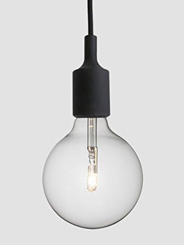That Haus Modern Designer Silicone Ceiling Pendant Light Black - Large 3m Cable