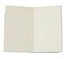 Plain Pocket Traveler's Notebook Journal Paper Refills 3 Pack Cream Unlined Inserts for Small Passport Refillable Leather Travel Journals - 5 x 3.65. Soft Cover Thick Spare Grid Paper TN Travel Diary