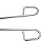 18'' 45cm Crucible Tongs Chrome-Plated Steel Crucible Clamp for Graphite Crucibles