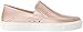 Crocs Women's Citilane Roka Metallic SLP W Sneaker, Rose Dust, 10 M US