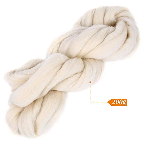 1 Soledi+Natural+Roving+Crafts+Felting