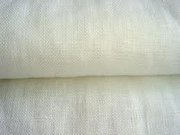 White Linen Fabric 56" Wide by The Yard