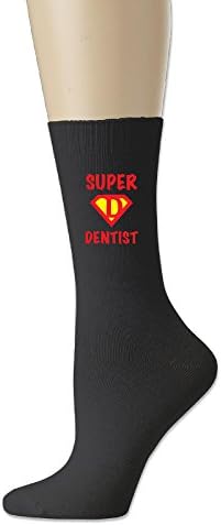 Super Dentist Crew Sock Black