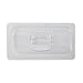 Rubbermaid Commercial Products FG121P23CLR 1/3 Size Cold Food Pan Cover with Peg Hole