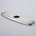 KES PEP1 10Inch Kitchen Sink Faucet Hole Cover Deck Plate Escutcheon Brushed Nickel