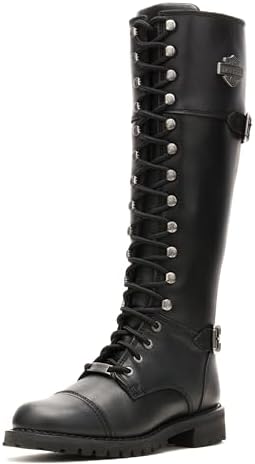 Amazon.com | Harley-Davidson Women's EDA Leather Motorcycle Casual