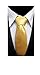 Men's Solid Color Microfiber NeckTie (Gold) #100-JJ