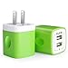 USB Wall Charger, [2-Pack] 5V/2.1AMP Ailkin 2-Port USB Wall Charger Home Travel Plug Power Adapter Charging Replacement for iPhone X/8/7s/7 Plus/6s, Samsung Galaxy S7 S6, HTC, LG, Table, Motorola,etc. primary