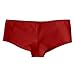 Customized Girl Womens Underwear Seamless - Custom Underwear for Women, Hipster Panties for Women, Low-Rise Bikini Underwear Red