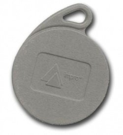 ACCESS CONTROL DOOR ENTRY FOB TAG BY BPT MODEL NO GB/TKX900 IN GREY