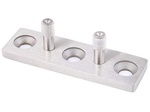 TCBunny 6.7ft Modern Stainless Steel Interior Sliding Barn Door Hardware Kit Track Set, Stainless Steel