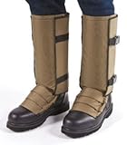 Snake Gaiters - Snake Bite Protection - Khaki Tan (XLarge)