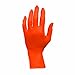 ProWorks GL-N105ORFM Nitrile Exam Gloves, Powder Free, Medium, Orange (Pack of 100)