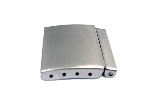 Watch Clasp Extender for Metal Watch Bands in 22 Millimeters Stainless Steel