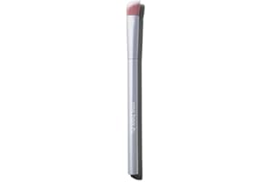 RMS Beauty Skin2Skin Concealer Brush – Luxuriously Soft, Vegan, Precision Blending Brush for Liquid & Cream Concealer, Angled
