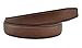 Hampton Leather Belt with Innovative Contempo Sienna Ratchet Belt Buckle - One Size Fit, Saddle Tan