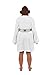 Star Wars Princess Leia Womens Fleece Bathrobe & Swim Suit Cover Up (S/M)