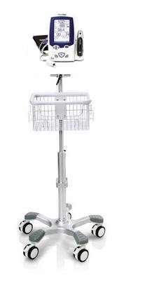 Rolling stand for Welch Allyn Spot vital sign minotor LXI , concave base by EASTSHORE