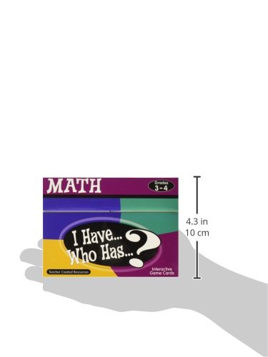 Teacher Created Resources I Have... Who Has...? Math Games Grade 3-4 (7819)
