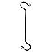 Forged Iron Link S Hook - 12 in - Sold in Case Pack of 2