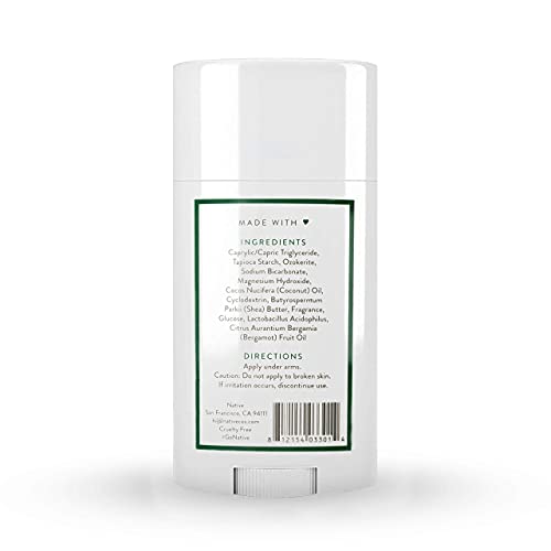 Native Deodorant Natural Deodorant Vegan, Gluten Free, Cruelty Free
