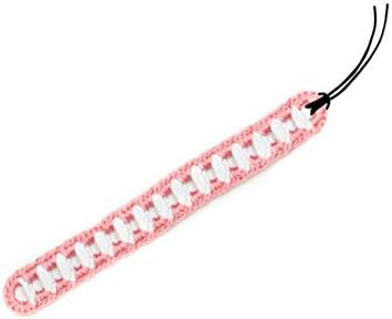 Surf Bandz Recycled Soda Pop Tab Bracelet - Light Pink on White