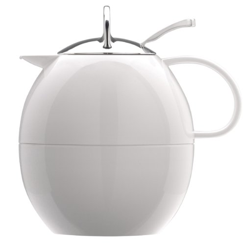 Elia Egg Shaped Vacuum Jug 1.0L White