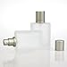 Enslz 30ML Fashion Portable Frosting Glass Perfume Bottle With Aluminum Atomizer Empty Cosmetic Container for Travel 2pcs