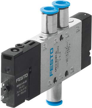 Festo 196882 Model CPE10-M1BH-5L-QS-4 Solenoid Valve