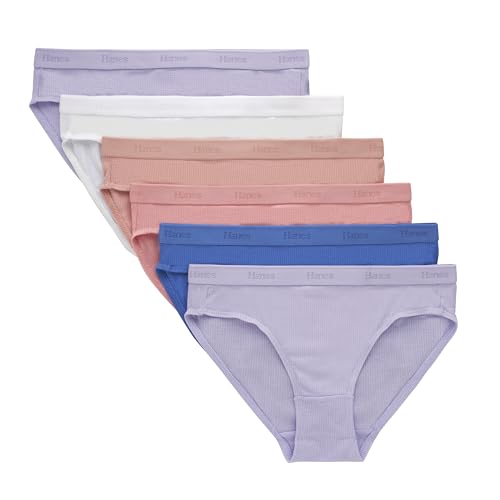 Hanes Ultimate Girls' Supersoft Bikini Briefs & Hipsters