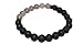 Mana Vibes Lava Rock and Grey Agate Essential Oil Beaded Diffuser Bracelet, Unisex Essential Oil Jewelry, 8mm Bead Size, Yoga Jewelry
